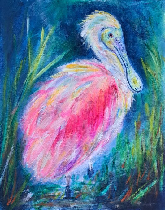 Silent Light: The Hidden Spoonbill
