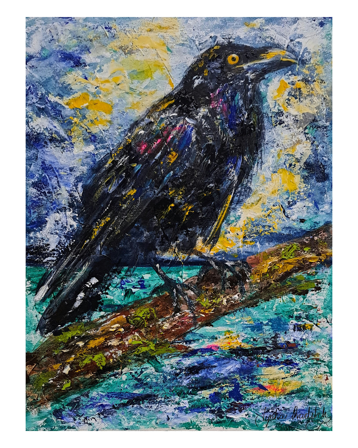 "Raven: The Watcher by the Sea"