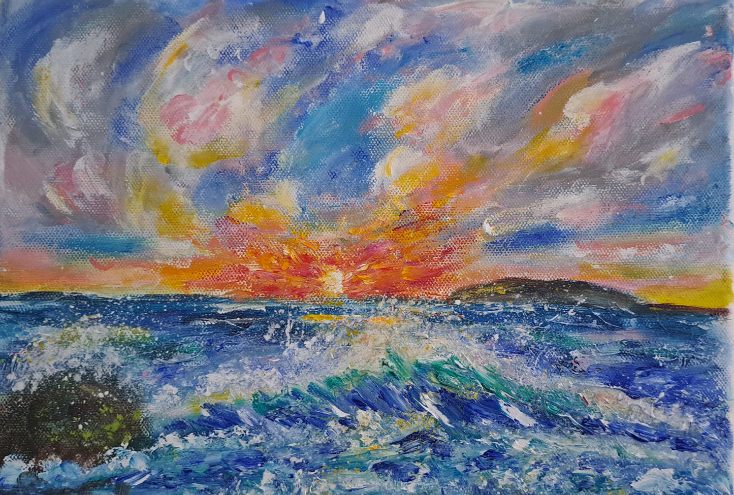 "Dancing through the reef"