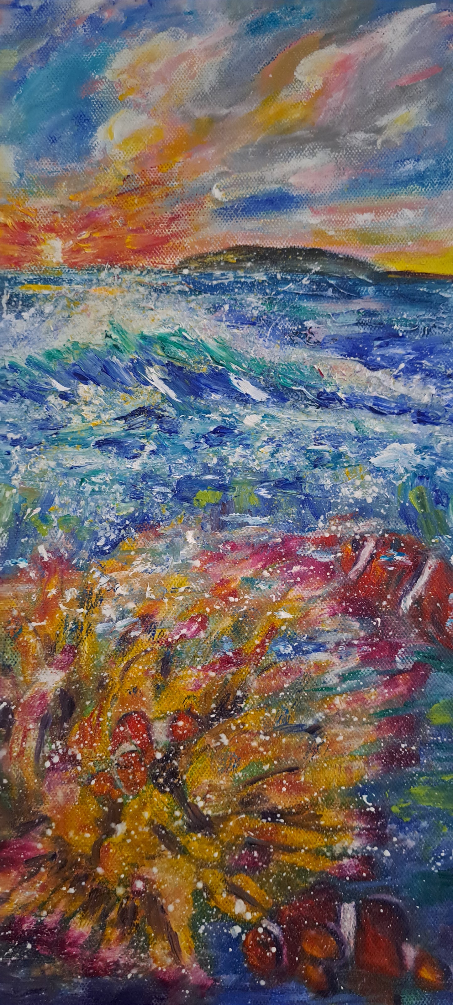 "Dancing through the reef"