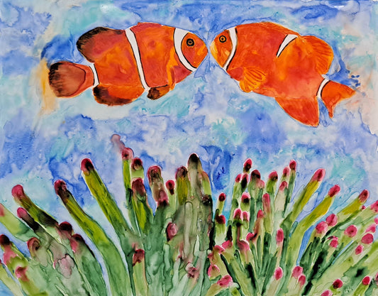 Anemone and clownfish