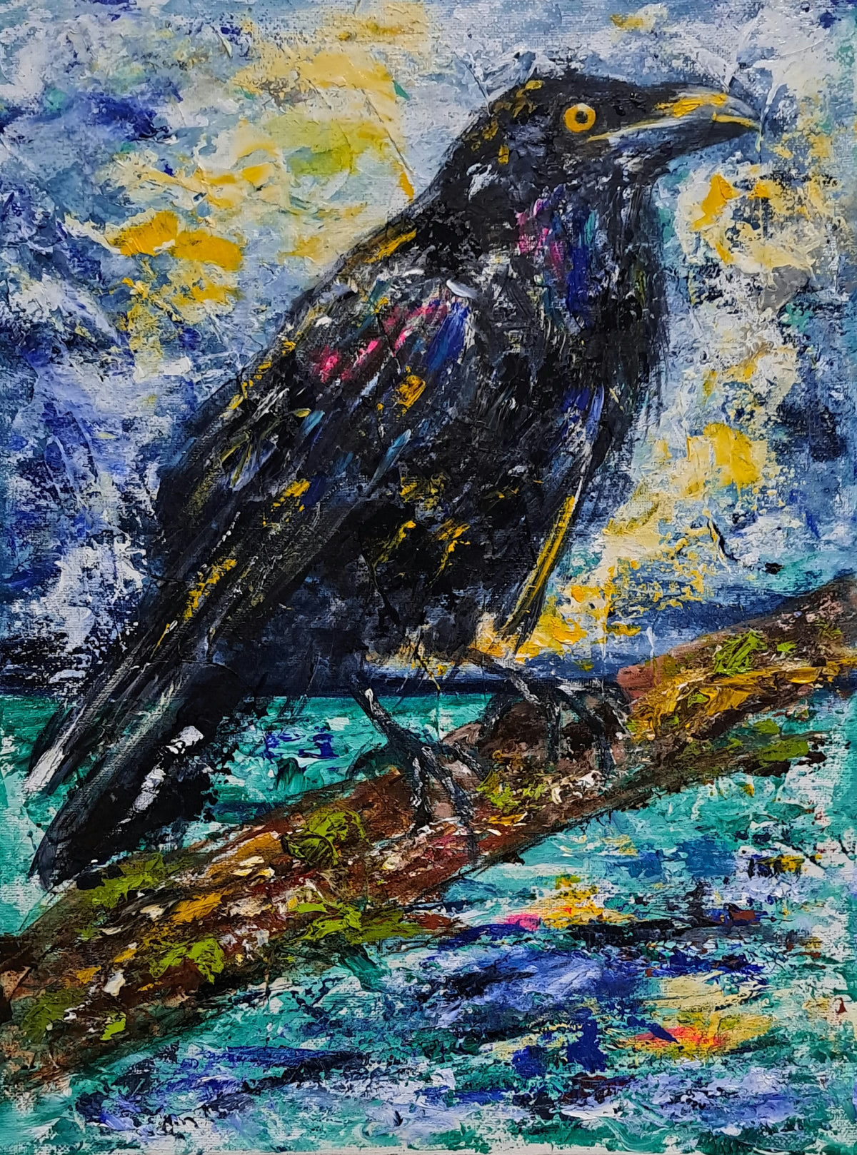 "Raven: The Watcher by the Sea"