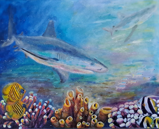 "Caribbean Reef Shark: Keeper of Balance"